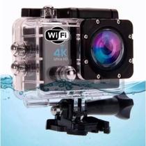Câmera Action Sports 4K Wifi Hd Prova Dágua Moto Bike