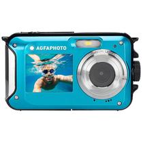 Câmera agfaphoto realishot wp8000 waterproof azul