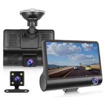 Câmera Automotiva Full HD Com Câmera Interna e Traseira Câmera Automotiva Full HD Com Câmera Interna e Traseira