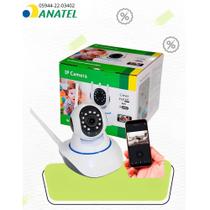 Câmera Babá Eletrônica com 3 Antenas Wifi HD