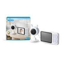 Câmera Baba Eletrônica Com Monitor 3.5 Polegadas Branco