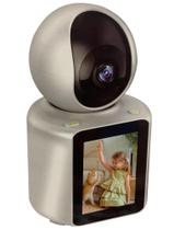 Câmera Babá Eletrônica WI-FI Com Vídeo Conferência Visão Noturna Full Hd Microfone Duplo