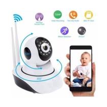 Câmera Babá Infravermelho Wifi 3 Antenas Monitora pelo Celular