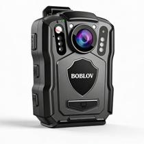Câmera Bodycam Policial M5 Com Gps E Visão Noturna 2k Hd