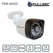 Câmera Bullet AHD 1080P 18x leds 2.8mm Plástico FSM-AH23