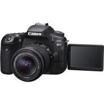 Câmera Canon 90d 32.5mp Kit 18-55mm Is Stm
