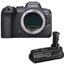 Câmera Canon Corpo Eos R6 4k60 20mp + Grip Bgr10 Canon Original