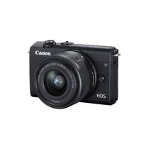 Câmera Canon Eos M200 Kit 15 45Mm F 3.5 6.3 Is Stm Preto