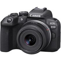 Câmera Canon EOS R10 Mirrorless 4K Lente RF-S 18-45mm IS STM