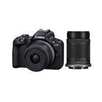 Câmera Canon EOS R50 com Lente RF-S 18-45mm + RF-S 55-210mm