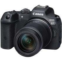 Câmera canon eos r7 com lente 18-150mm mirrorless br