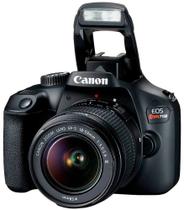 Câmera Canon EOS Rebel T100 18MP Wi-Fi com Lente EF-S 18-55mm III
