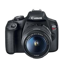 Câmera Canon Eos Rebel T7+ com Lente EF-S 18-55mm IS II