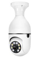 Câmera com lâmpada 1080P Wifi Night Vision Câmera de Vigilância por Vídeo de Segurança