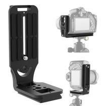 Câmera com suporte L para comutação horizontal vertical DSLR