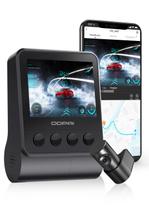 Câmera com Visão Noturna para Carro DDPAI Z50 4K1080P Com WiFi GPS DSave Tela 2.3 Supercapacitor Monitoramento Segurança