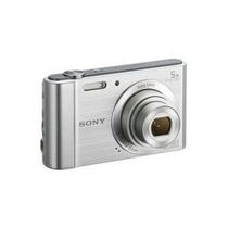 Câmera Compacta Sony Cybershot Dsc-w800 20.1mp Tela De 2.7" - Prata