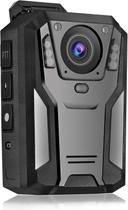 Câmera Corporal Aolbea P100 2K 128GB Gravação 12h USB-C À Prova D'Água