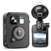 Câmera Corporal BOBLOV F2 2K com Dupla Tela, GPS e 128 GB Câmera Corporal BOBLOV F2 2K com Dupla Tela, GPS e 128 GB