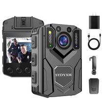 Câmera Corporal SYDYAM 1440P HD Gravação 12H 32GB Câmera Corporal SYDYAM 1440P HD Gravação 12H 32GB