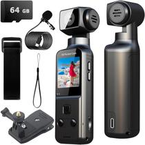 Câmera Corporal YONDENE 5K 64GB Microfone Externo Lente Rotativa 270 Câmera Corporal YONDENE 5K 64GB Microfone Externo Lente Rotativa 270