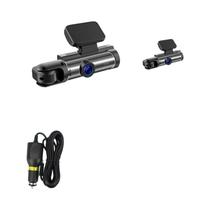 Câmera Dash Cam 1440P HD WiFi - Gravador de Vídeo Auto com Visão Noturna e Controle de Voz