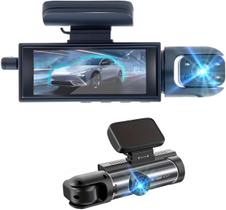 Câmera Dash Wkreuoar 1080P frontal e interna para carros Câmera Dash Wkreuoar 1080P frontal e interna para carros
