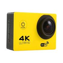 Câmera De Ação 4K 30fps 170D À Prova d'Água Com Tela De 2.0 Polegadas Controle Remoto WiFi Vídeo