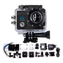 Câmera de ação 4K Ultra HD WiFi 30 metros à prova d'água com controle remoto