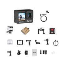 Câmera De Ação À Prova d'Água 5K 30FPS Com Tela LCD De 20 Polegadas E 170 Graus graus Câmera De Câmera De Ação À Prova d'Água 5K 30FPS Com Tela LCD De 20 Polegadas E 170 Graus graus Câmera De