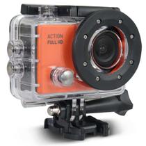 Camera De Acao Action Full Hd 1080P Tela Lcd 2Pol 12Mp 30 Fps 450 Mah - DC190 - Atrio