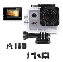 Câmera De Ação Action Sport 4k Wifi Cor Preto