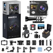 Câmera de ação AKASO Brave 4 4K 30 fps 20 MP à prova d'água 131 pés