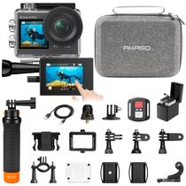 Câmera de ação AKASO Brave 4 Pro 20MP 4K30 EIS 131 pés à prova d'água