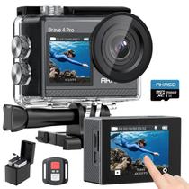 Câmera de ação AKASO Brave 4 Pro 4K30 20MP à prova d'água 131 pés