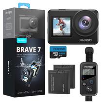 Câmera de Ação AKASO Brave 7 4K - À Prova D'Água - 20MP - 64GB