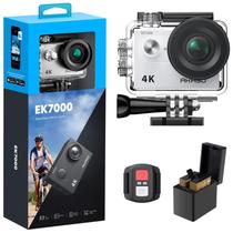 Câmera de ação AKASO EK7000 4K30FPS 20MP WiFi com EIS Silver