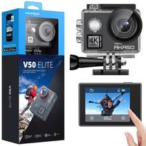 Câmera de ação AKASO V50 Elite 4K60fps 20MP WiFi à prova d'água
