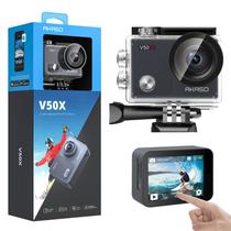 Câmera de ação AKASO V50X Native 4K30fps WiFi com EIS 131 pés