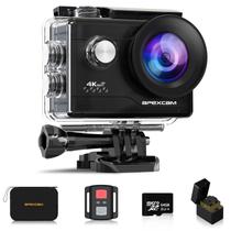 Câmera de ação Apexcam M80 Air 4K 20MP à prova d'água 131 pés