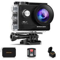 Câmera de Ação Apexcam M80 Air 4K - 20MP - WiFi - À Prova D'Água (40m)