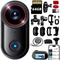 Câmera de Ação Esportiva JYSECURE 4K 64GB à Prova d'Água com WiFi Câmera de Ação Esportiva JYSECURE 4K 64GB à Prova d'Água com WiFi