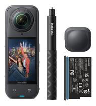 Câmera De Ação Insta360 X5 Kit Starter Bundle Preta