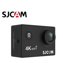 Câmera de Ação SJCAM SJ4000 4K - À Prova D'Água, 1080p, 30FPS, WiFi e Zoom 4x