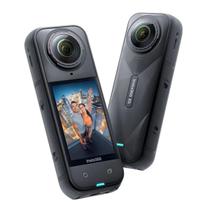 Câmera de Ação X5 CINSAAHA 8K 360 Preto À Prova De Água Insta360