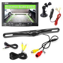 Câmera de backup para carro Pyle PLCM7500 Mirror Screen 7" LCD HD