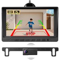 Câmera de backup Seventour 1080P com sensores de controle de estacionamento PDC Câmera de backup Seventour 1080P com sensores de controle de estacionamento PDC