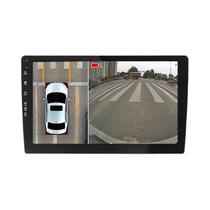 Câmera De Carro 1080P 360 Graus Visão Panorâmica 3D Kit De Ré Frontal Esquerda Direita Para Rádio