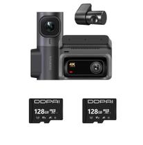 Câmera de Carro com Gravação Contínuar DDPAI Z60 4K Dual 3 Canais, GPS, 4G Ao Vivo