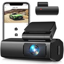 Câmera de carro Dash Cam EUKI 1080P WiFi 170 de grande angular